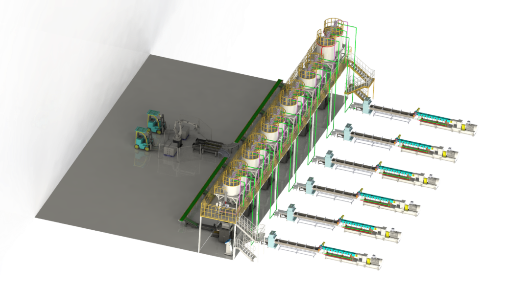 橡塑配料系统整体解决方案